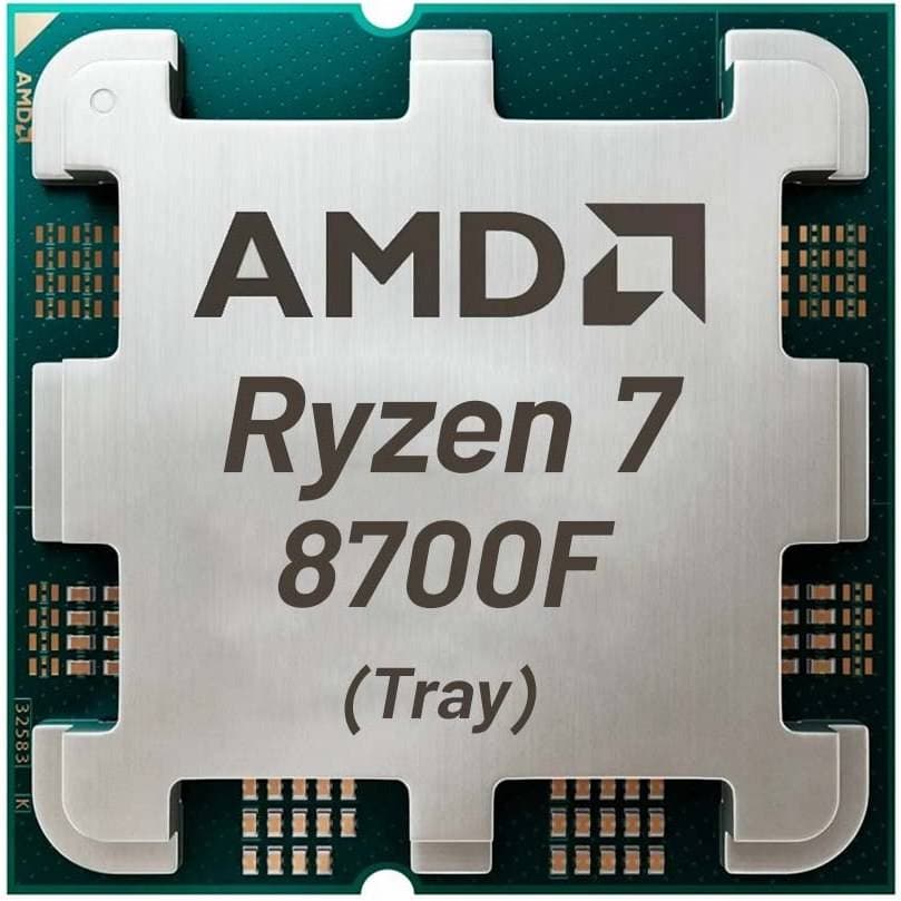 پردازنده ای ام دی مدل AMD RYZEN 7 8700F TRAY