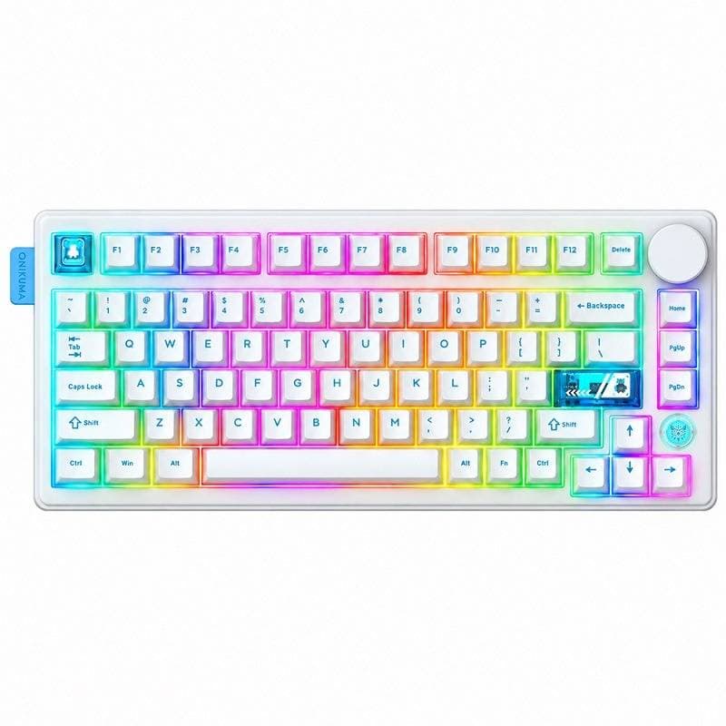 کیبورد گیمینگ بی سیم اونیکوما مدل MT706 White