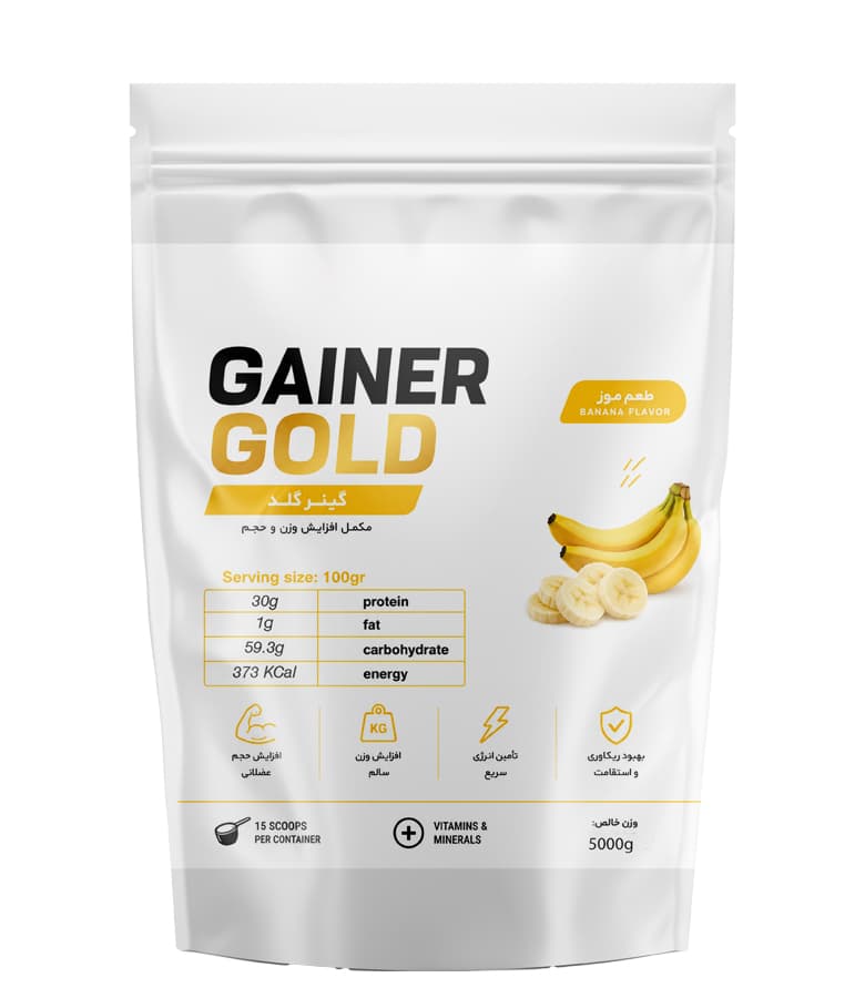 گینر (Gainer) طعم موز 5 کیلویی
