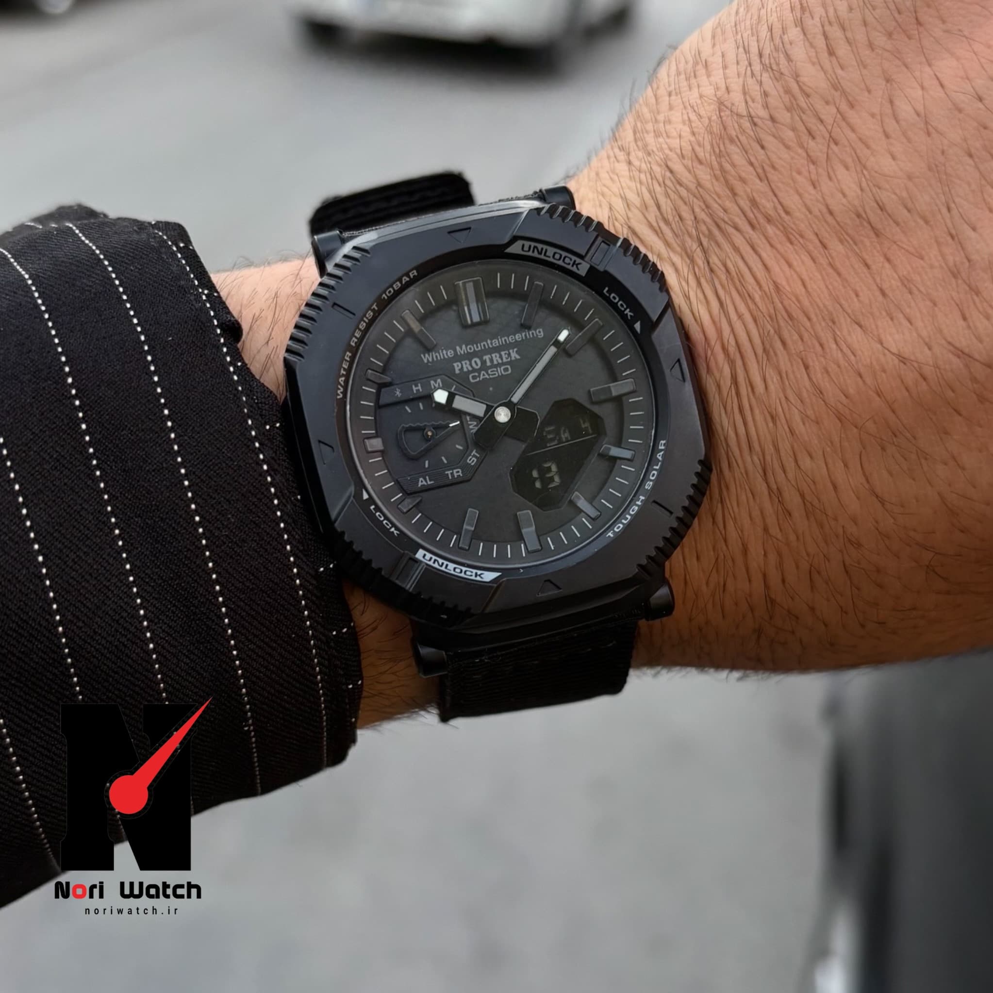 ساعت کاسیو پروترک بند برزنتCASIO