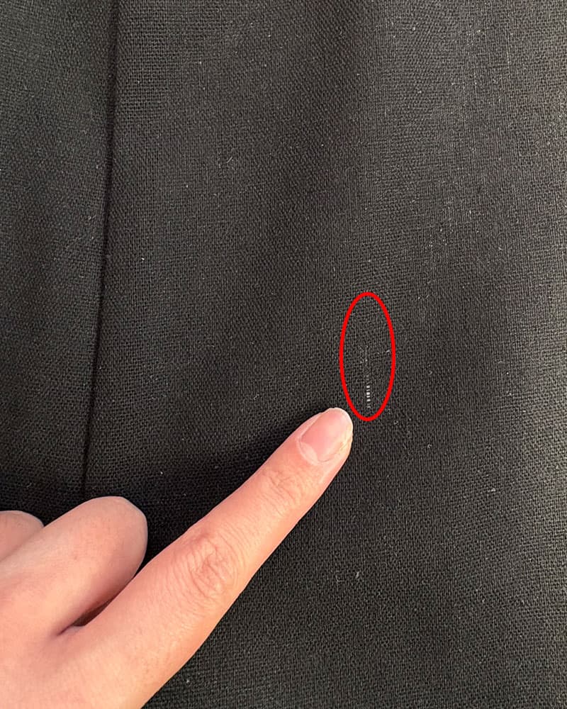 پیراهن/مانتو Aila مشکی (اوتلت2) — تصویر ۲