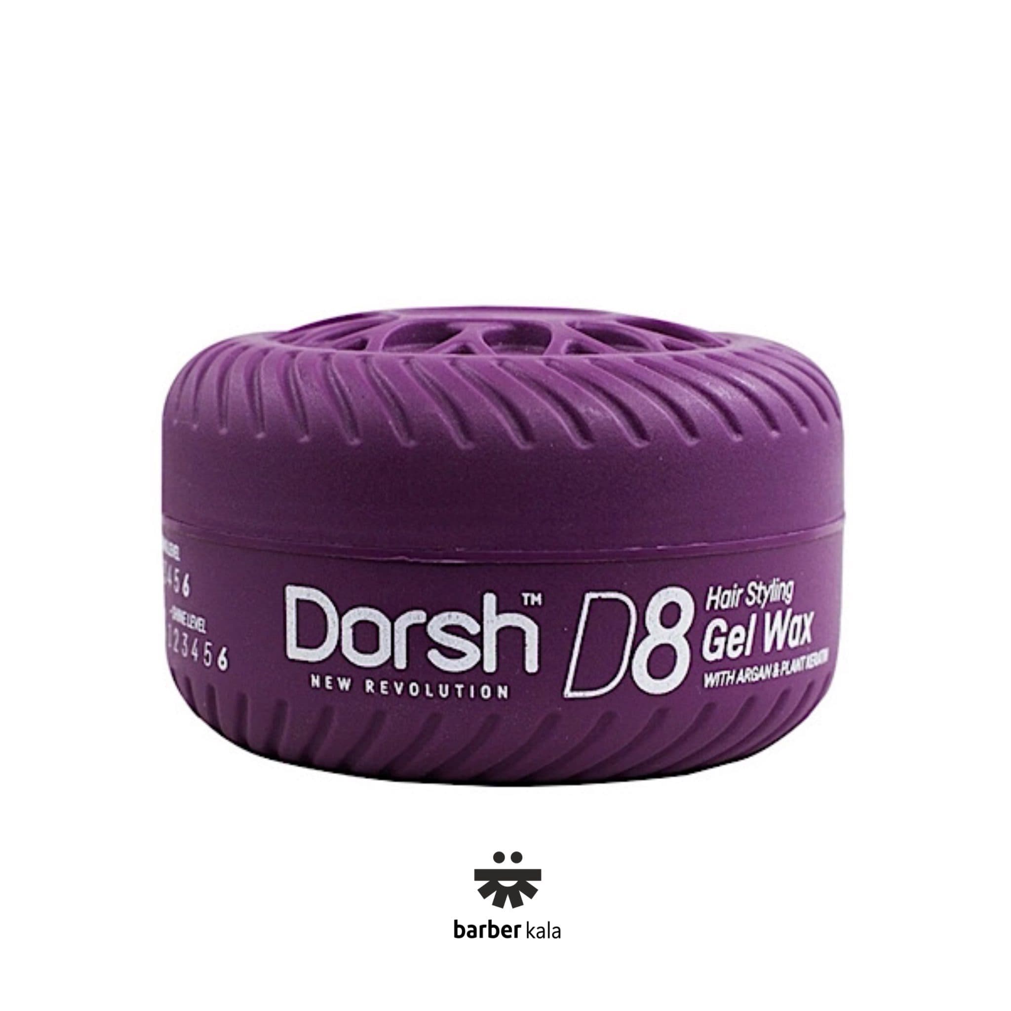 واکس مو دورش D8 Gel Wax ترکیبی از ویژگی‌های ژل و واکس مو