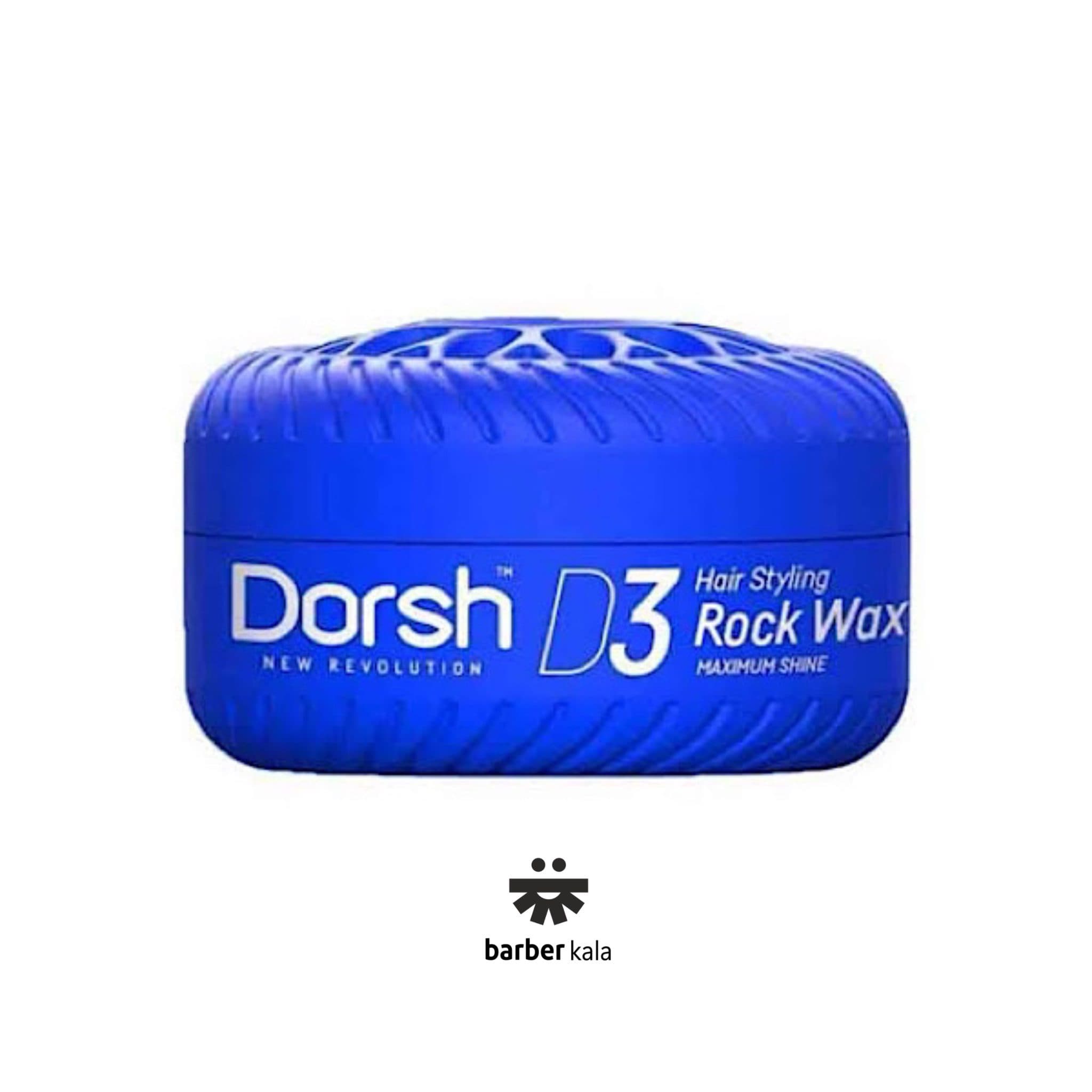 واکس مو دورش D3 Rock Wax یک حالت‌دهنده قدرتمند با درخشندگی بالا