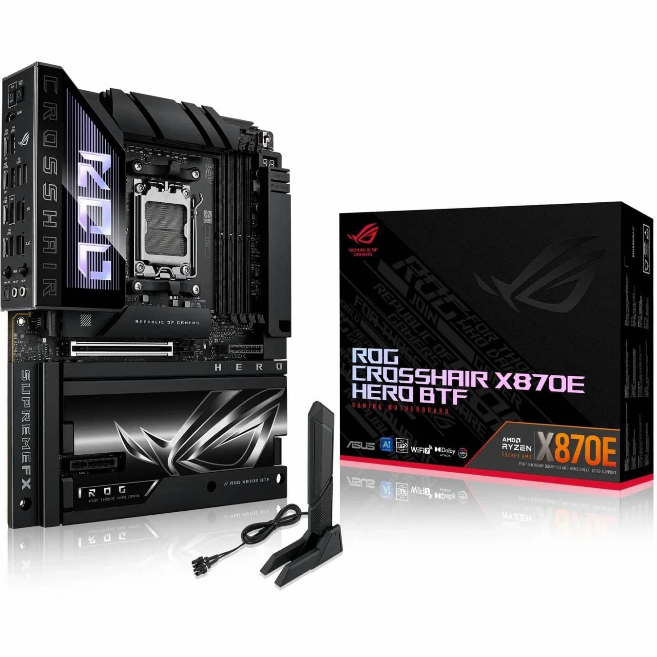 مادربرد ایسوس مدل ROG CROSSHAIR X870 E HERO BTF WIFI D5