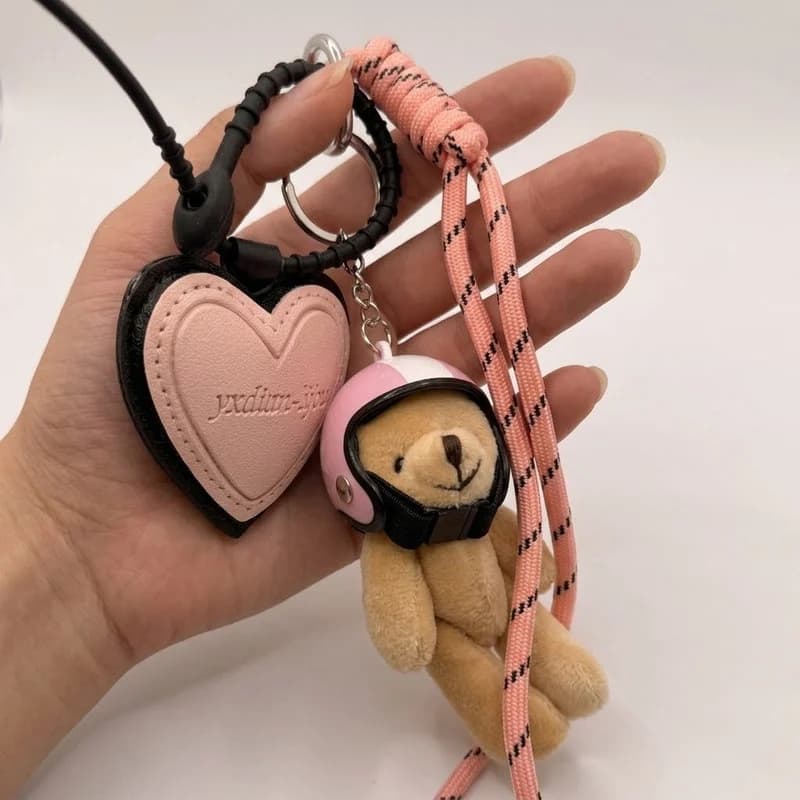 چارم بگ مدل خرس تدی موتورسوار — تصویر ۵