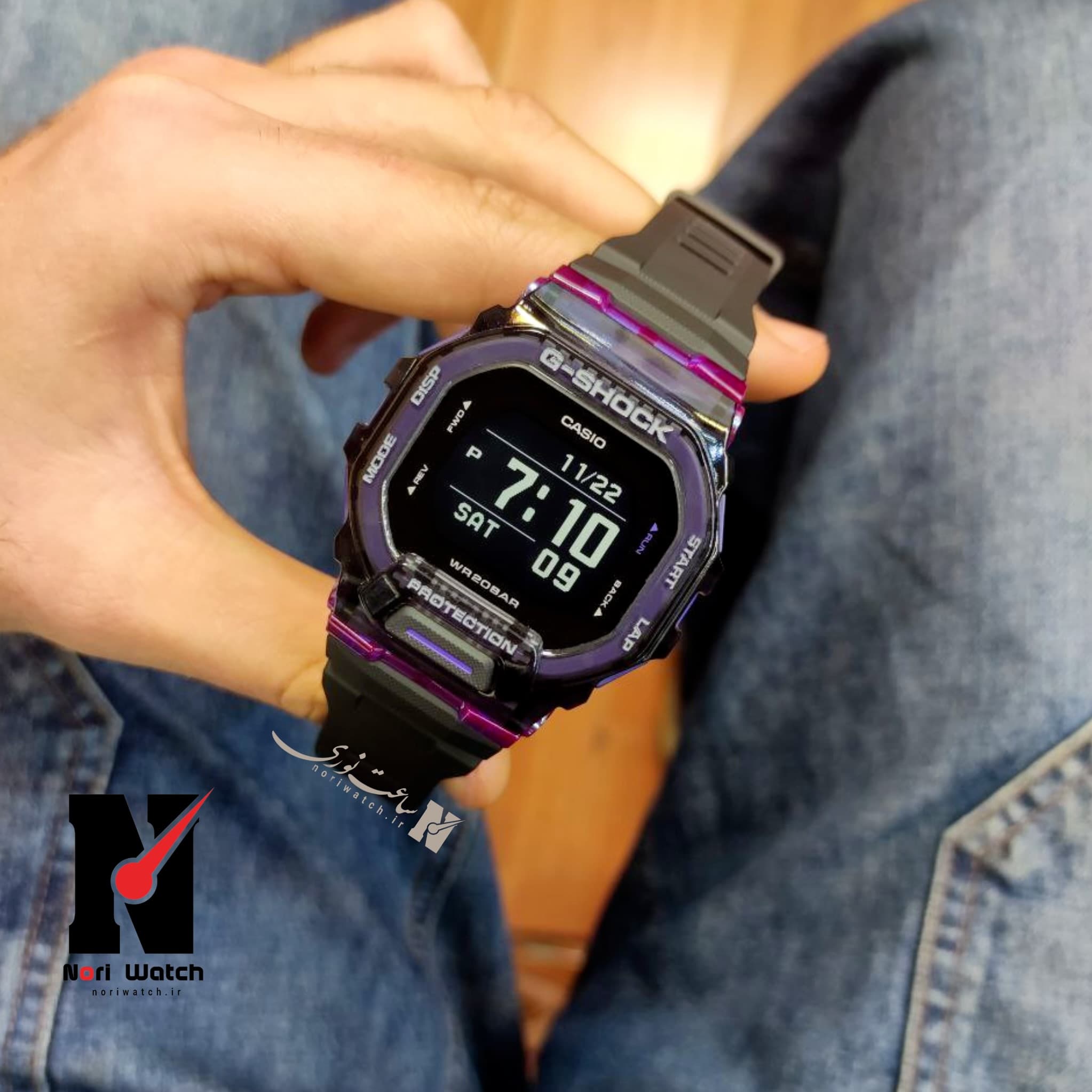 ساعت مچی اورجینال جیشاک GBD-200SM-1A6 GSHOCK
