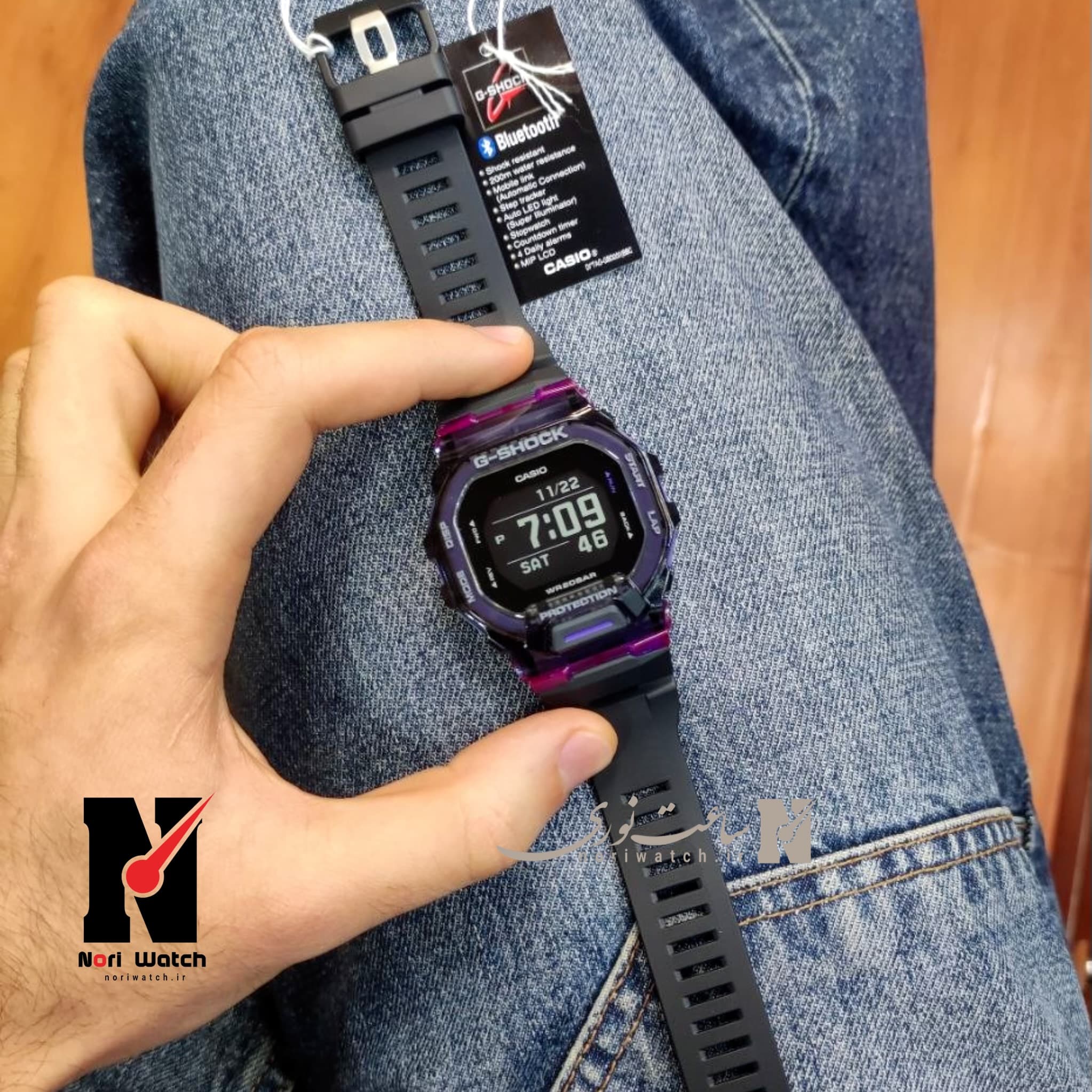 ساعت مچی اورجینال جیشاک GBD-200SM-1A6 GSHOCK — تصویر ۴