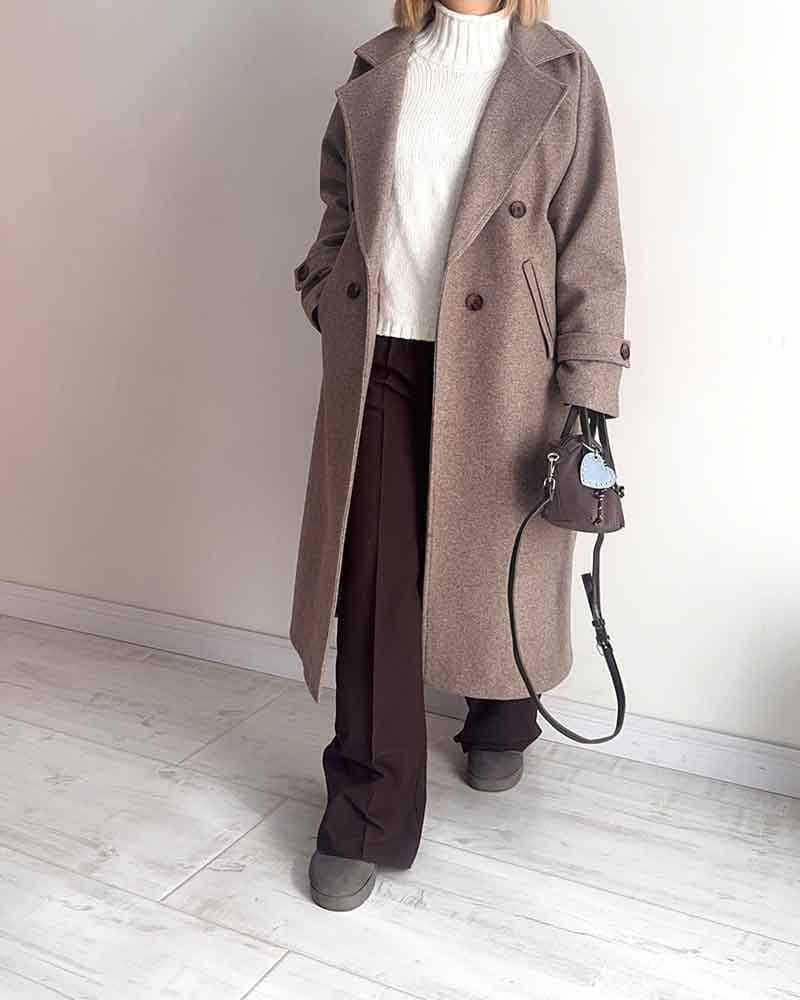 شلوار Velora (قهوه ای) — تصویر ۳