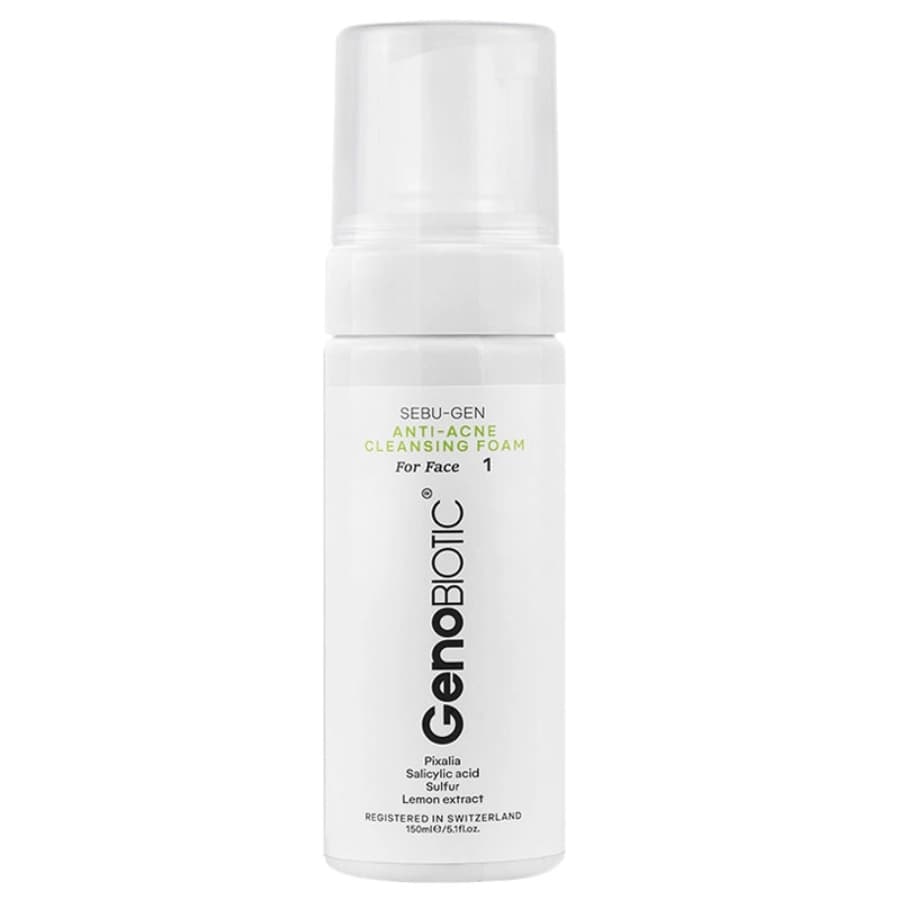فوم شستشو پوست چرب و آکنه دار ژنوبایوتیک 150ml