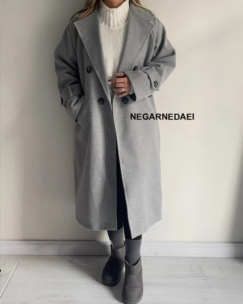 پالتو NICO طوسی (قدبلند) (اوتلت) — تصویر ۷