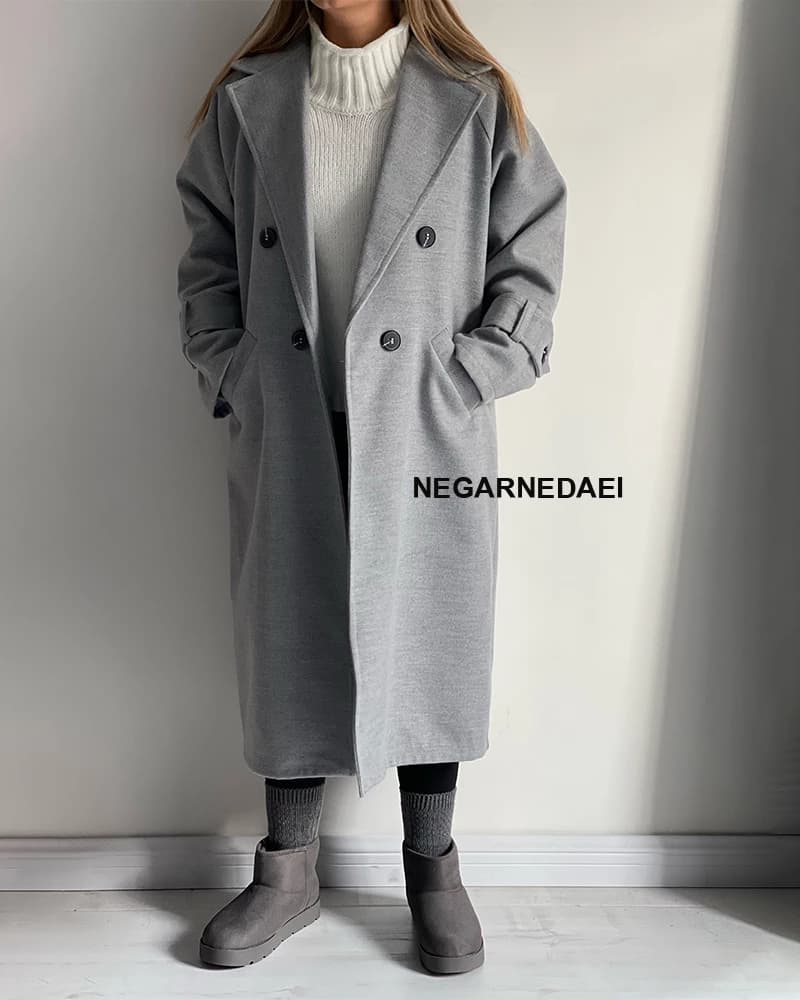 پالتو NICO طوسی (قدبلند) (اوتلت) — تصویر ۴