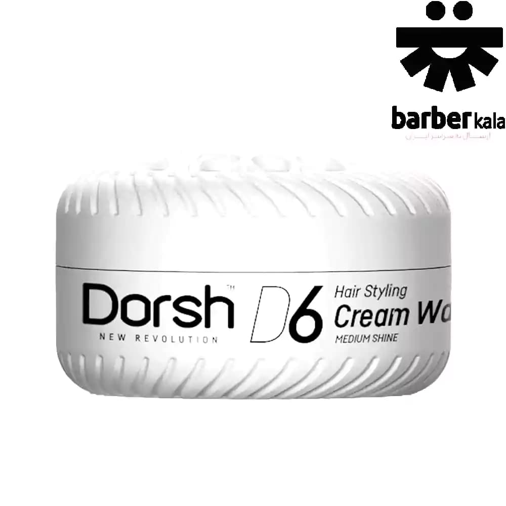 کرم مو مردانه دورش Dorsh مدل Cream Wax D6 مناسب انواع مو 150 میل