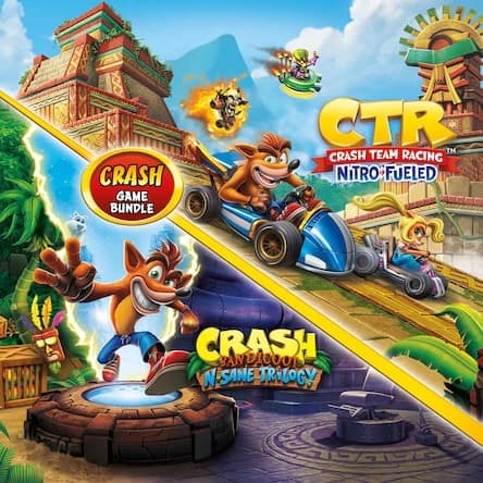 بازی Crash Bandicoot Bundle – N. Sane Trilogy + CTR Nitro-Fueled