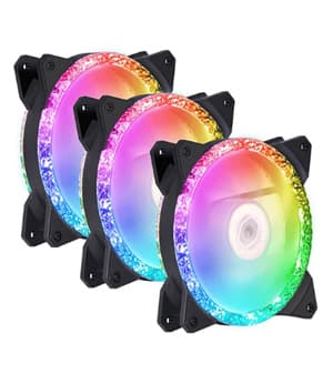 فن کیس کولر مستر مدل MF120 PRISMATIC 3IN1