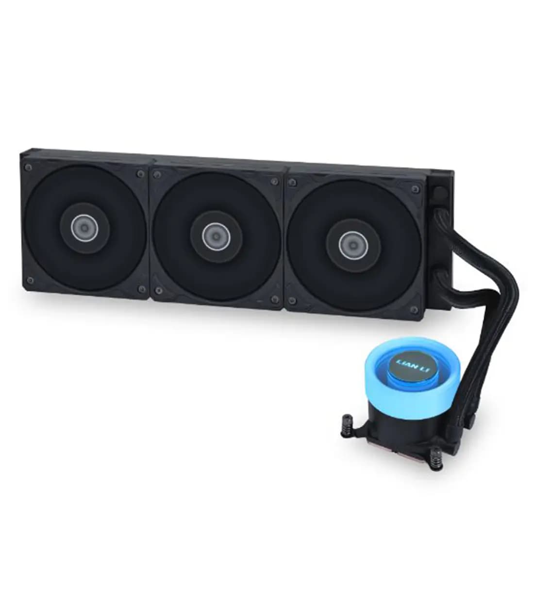 خنک کننده مایع پردازنده لیان لی GA II Lite performanc 360 Black — تصویر ۴