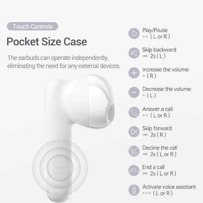 بادز ونشن True Wireless Bluetooth Earbuds-E03 — تصویر ۸