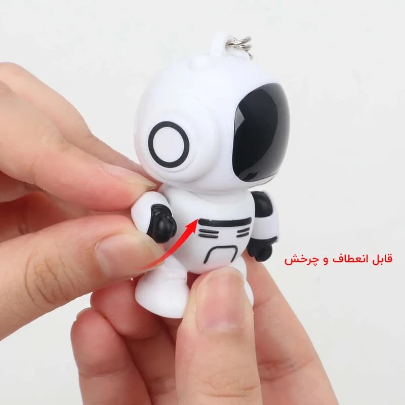 جاکلیدی مدل ربات چراغدار منعطف — تصویر ۳