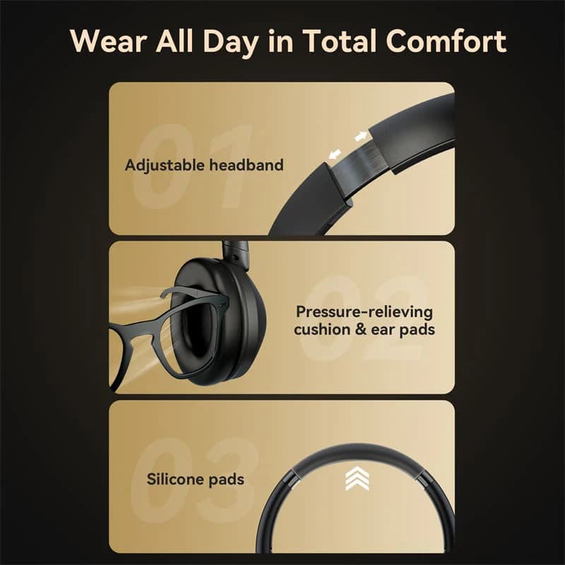 هدست وایرلس ونشن SoundMate S11 Black — تصویر ۸