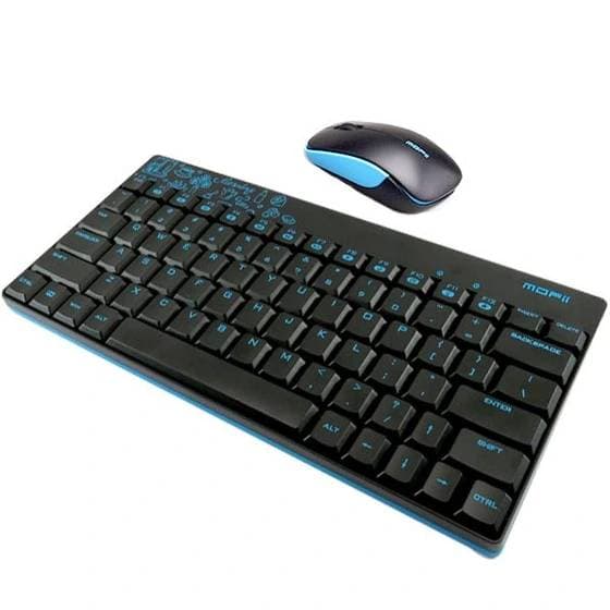 ماوس و کیبورد بی سیم مافی مدل X210 Black