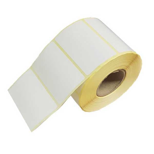 لیبل (برچسب) کاغذی تک ردیفه 75×40 رول 1000 تایی
