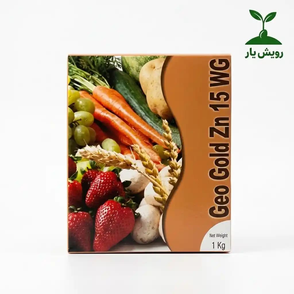 کلات روی ژئوگلد (Geo Gold Zn 15 WG) مولتی کم ۱ کیلوگرمی | کود روی کلاته گرانوله