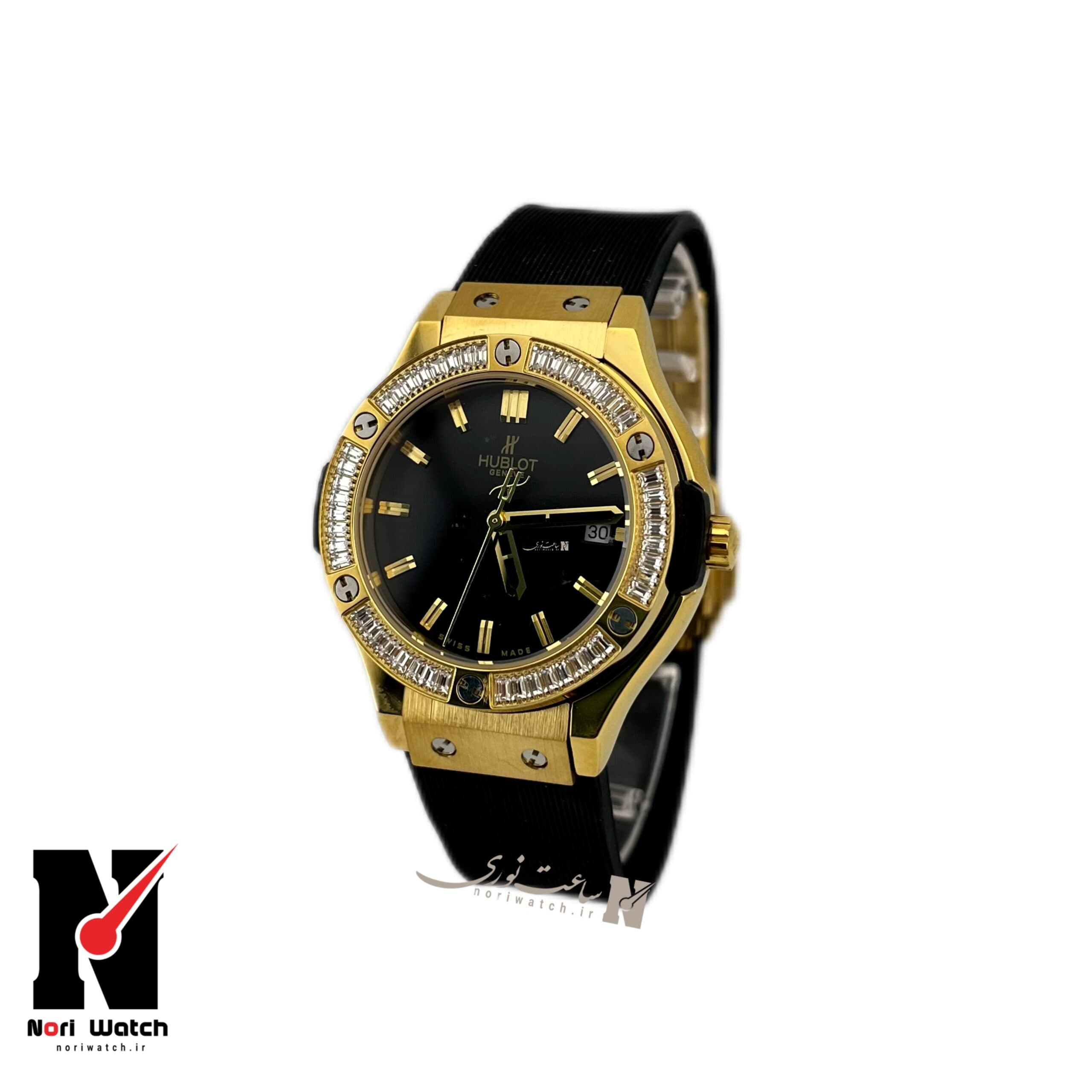 ساعت مچی زنانه هابلوت قاپ نگین Hublot