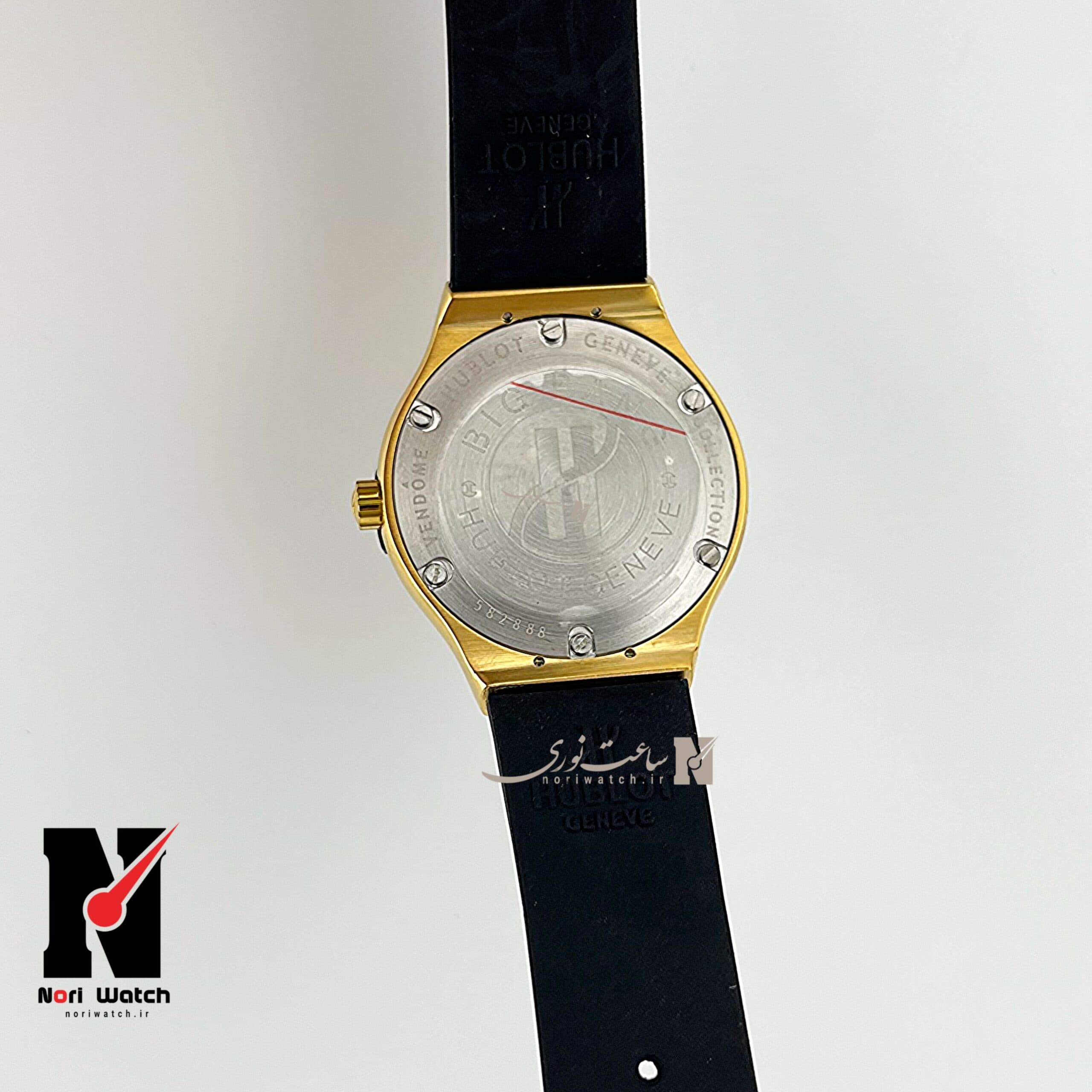 ساعت مچی زنانه هابلوت قاپ نگین Hublot — تصویر ۳