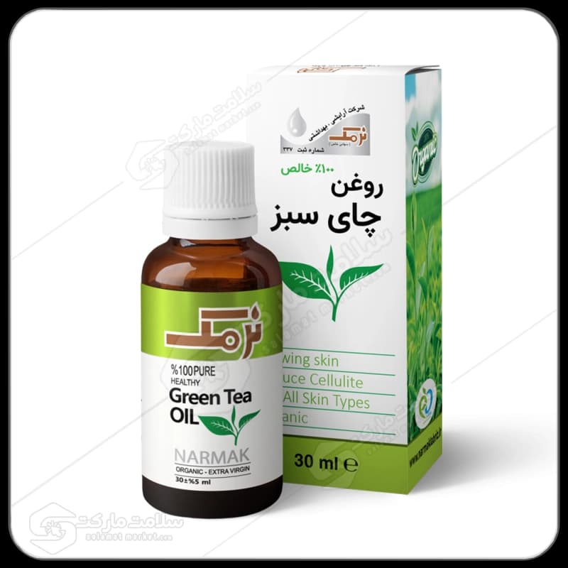 روغن چای سبز نرمک طلایی | 30 میل