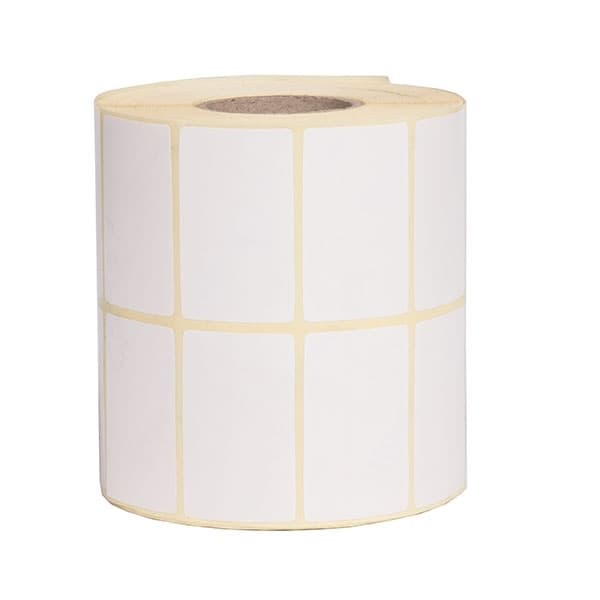لیبل (برچسب) کاغذی دو ردیفه 50*30 رول 3000 تایی