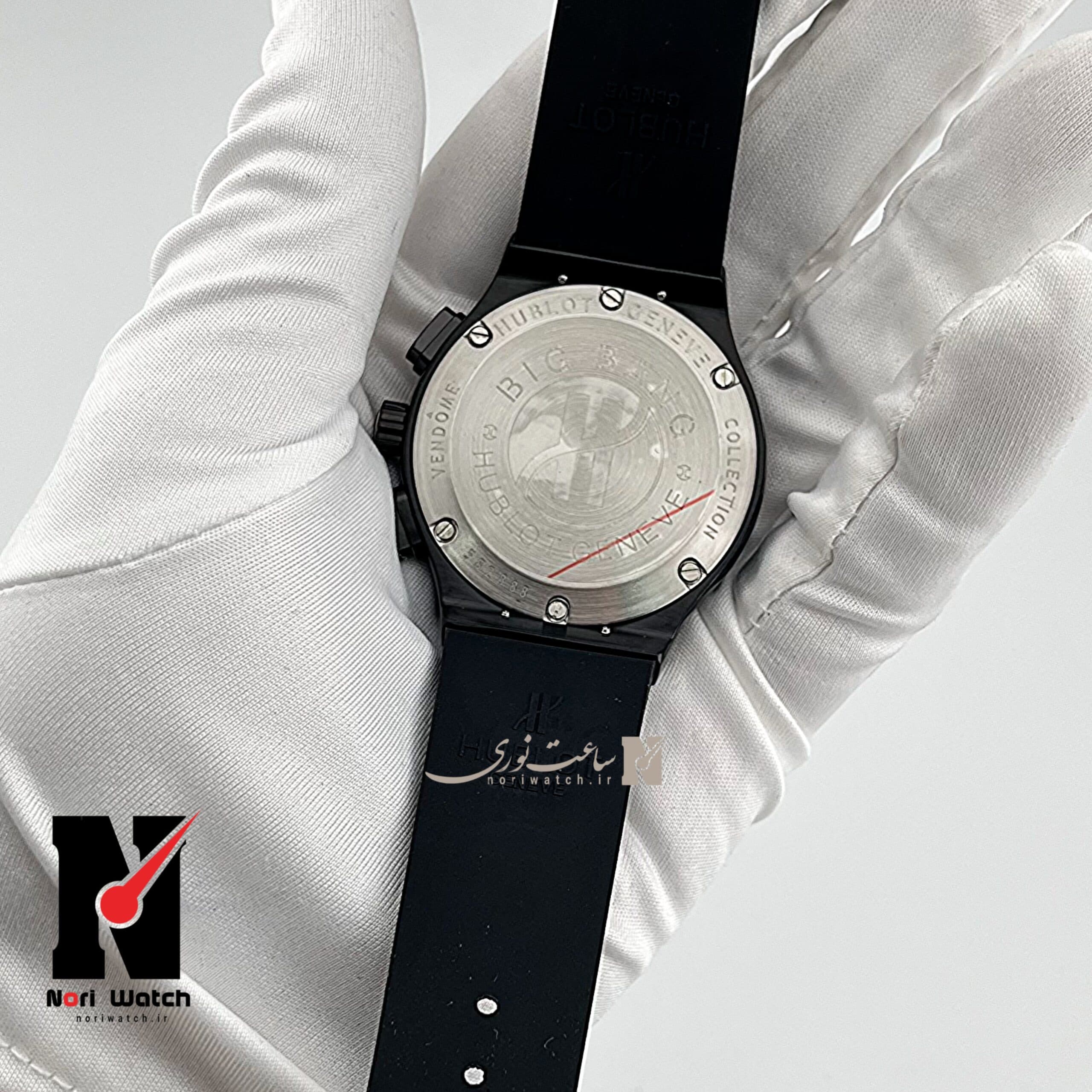 ساعت مچی مردانه هابلوت سه موتوره اصلی HUBLOT — تصویر ۲