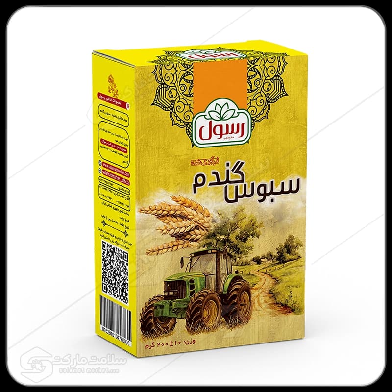 سبوس گندم رسول | 200 گرم