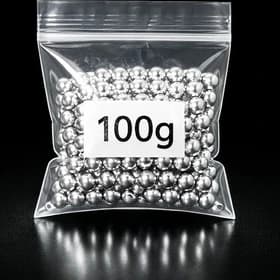 ساچمه نقره عیار 995 وزن 100 گرم