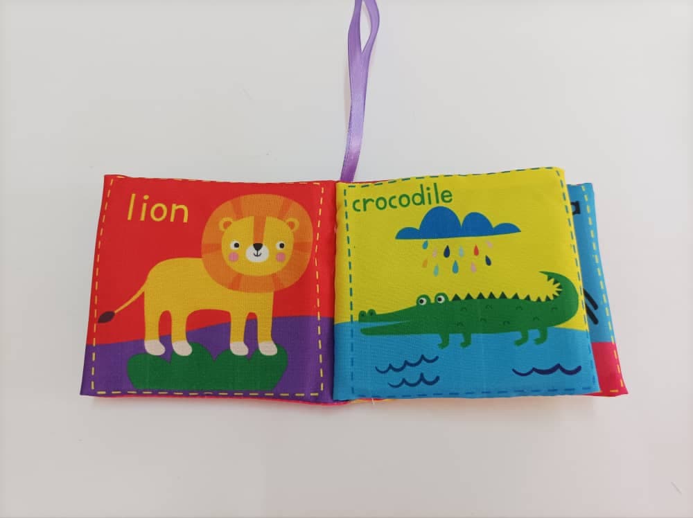 کتاب پارچه ای کوچک حیوانات جنگل — تصویر ۵