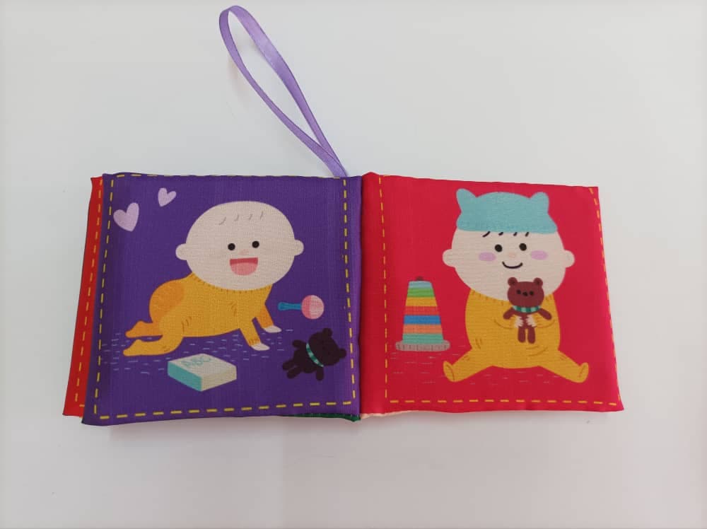 کتاب پارچه ای کوچک حیوانات جنگل — تصویر ۶