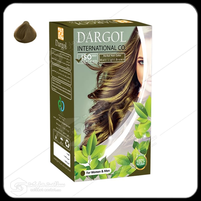 رنگ موی گیاهی زیتونی دارگل