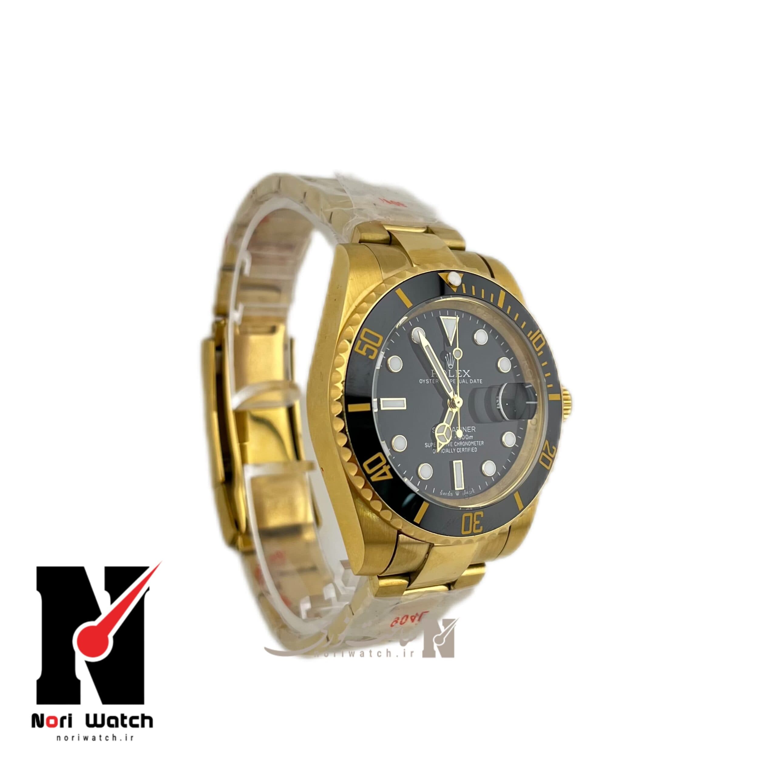 ساعت مردانه رولکس سابماینر طلایی ROLEX Submariner — تصویر ۲