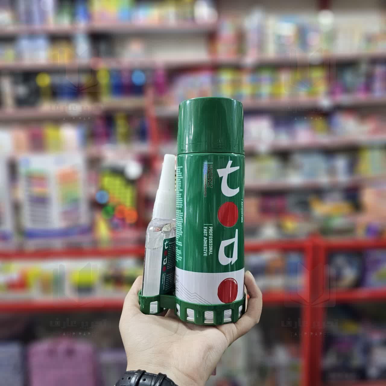 چسب 1.2.3 سبز تودو 400 ميل