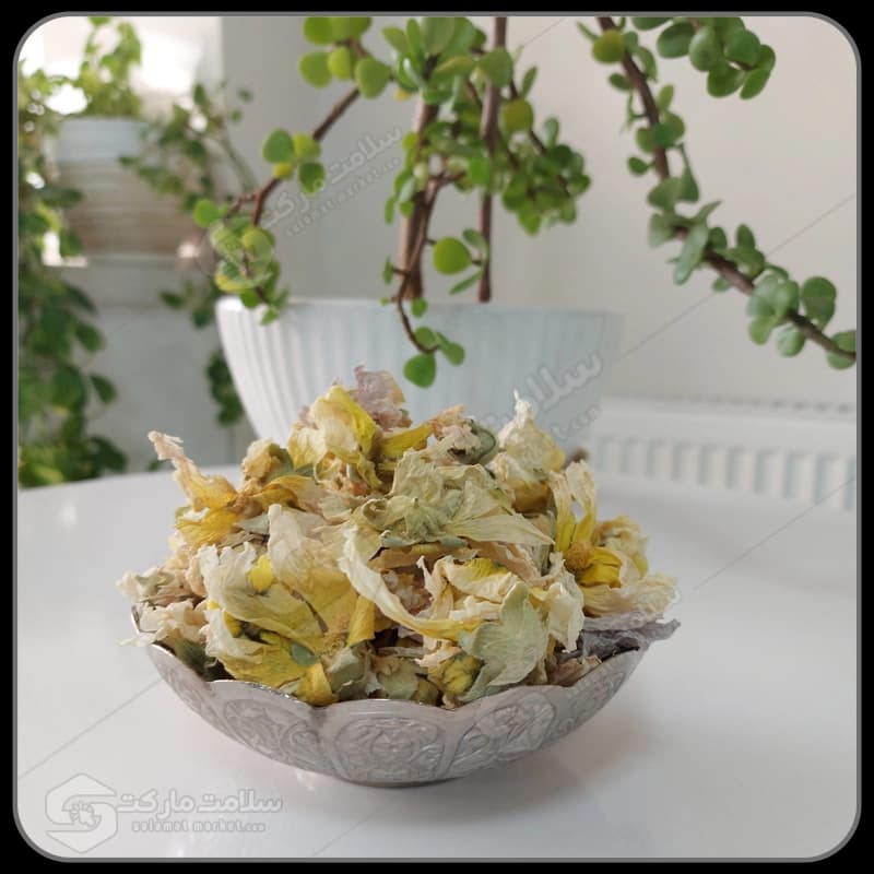 گل ختمی سفید | 100 گرمی