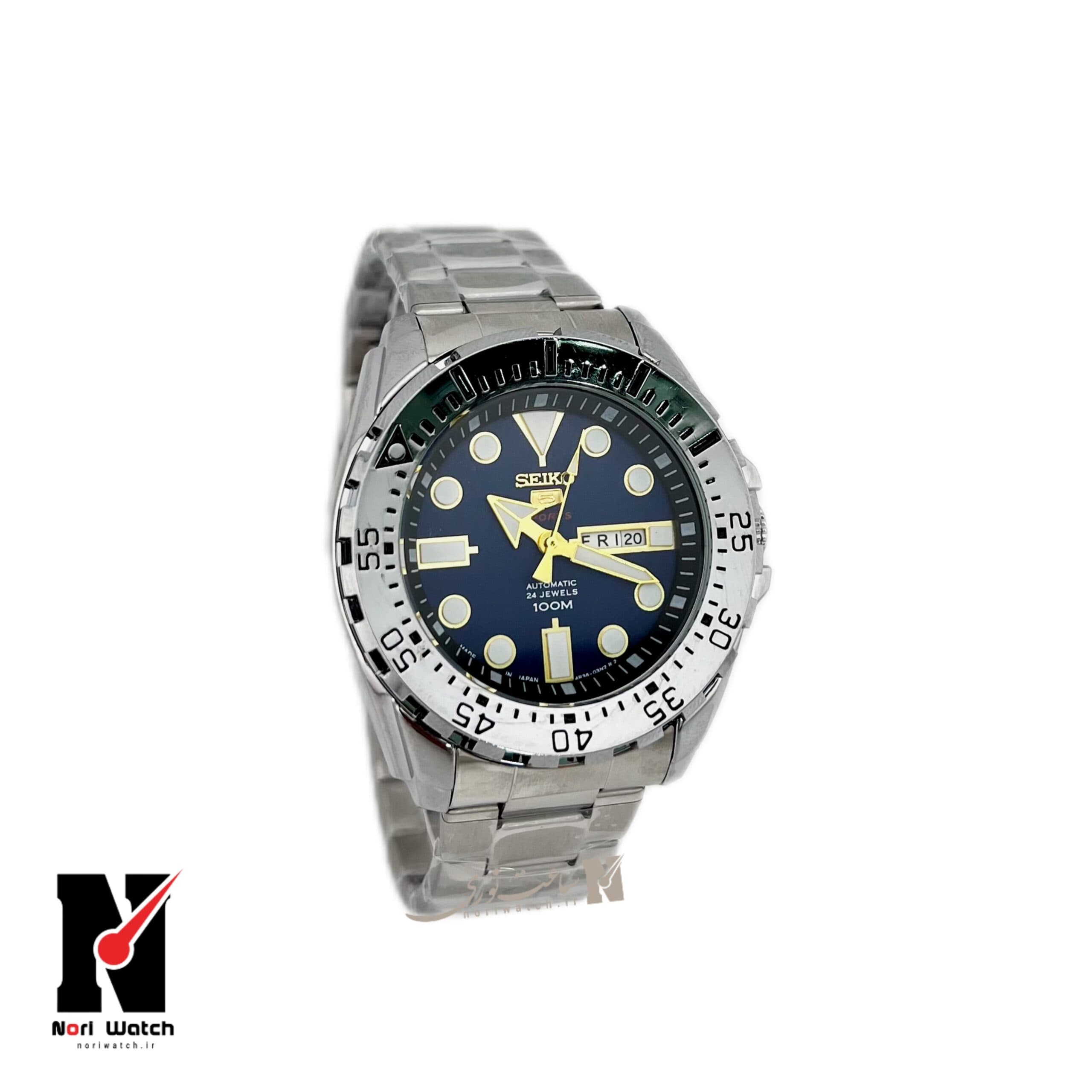 ساعت مچی مردانه سیکو ۵ صفحه ابیSEIKO