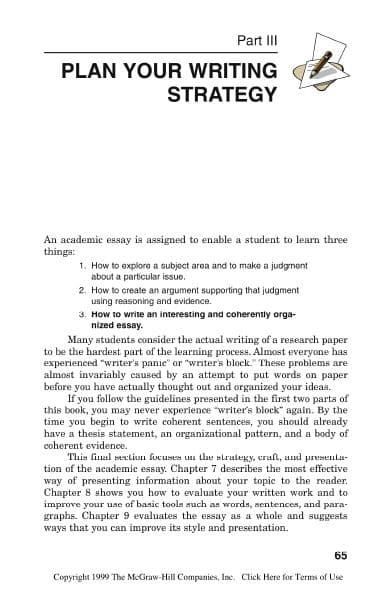 معرفیو دانلود کتاب Schaum’s Quick Guide to Writing Great Essays — تصویر ۳