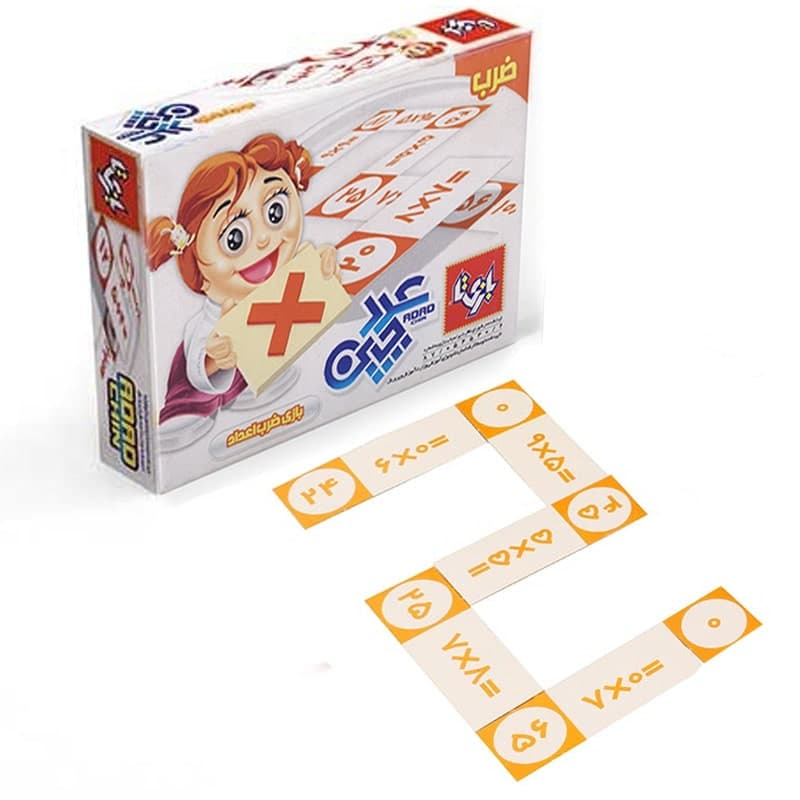 بازی عددچین مدل ضرب اعداد