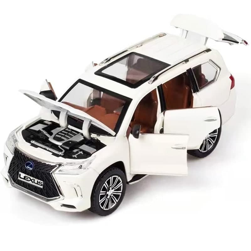 ماکت فلزی ماشین لکسوس Lx570 موزیکال و چراغدار — تصویر ۲