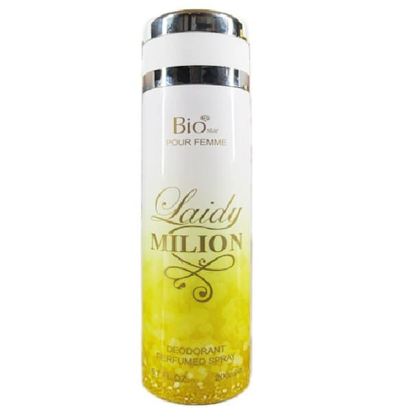 اسپری بدن زنانه LAIDY MILION بیو استار