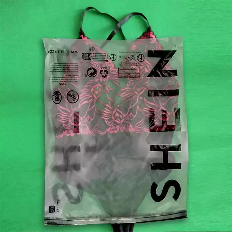 بادی لباس خواب توری مشکی گلدوزی زنانه SHEIN مدل 53133 — تصویر ۵