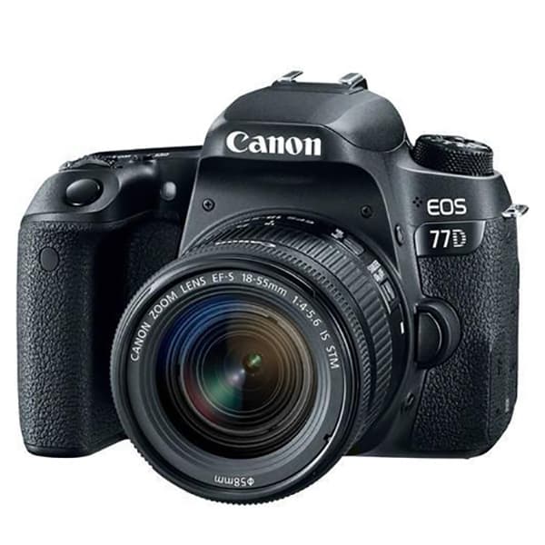 دوربین عکاسی کانن Canon EOS 77D DSLR Camera with 18-55mm III – کارکرده (15k شات)
