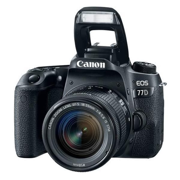 دوربین عکاسی کانن Canon EOS 77D DSLR Camera with 18-55mm III – کارکرده (15k شات) — تصویر ۳