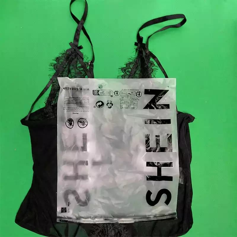 بادی لباس خواب توری شفاف مشکی زنانه SHEIN مدل 52980 — تصویر ۳