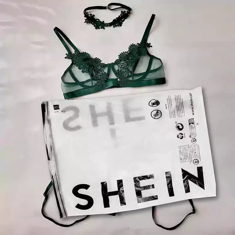 ست شورت و سوتین زنانه لاکچری Shein مدل چهار تکه سبز 52310 — تصویر ۸