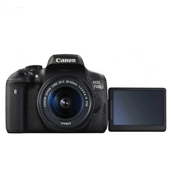 دوربین عکاسی کانن Canon EOS 750D 18-55 IS STM – کارکرده (5K شات) — تصویر ۵
