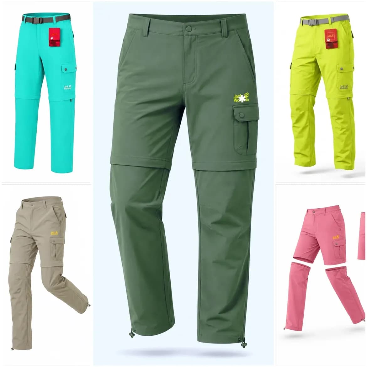 شلوار کوهنوردی و طبیعت‌گردی Jack Wolfskin مدل شلوارک شو